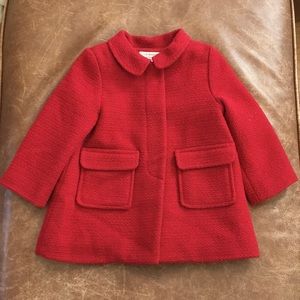 Zara baby girl red jacket